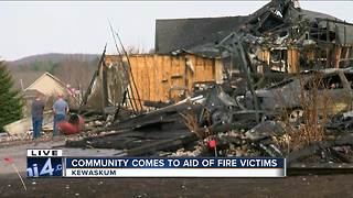 Kewaskum community comes together for fire victims