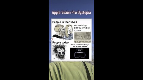Apple Vision Pro Dystopia