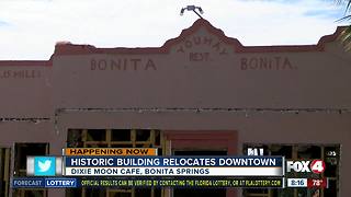 Historic building relocates in Bonita Springs