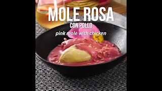 Mole Rosa with Chicken