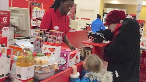Target Cashier's Act of Kindness