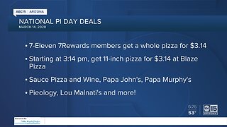 Pi Day deals on pizza!