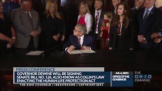 Gov. Mike DeWine signs Collin's Law into effect