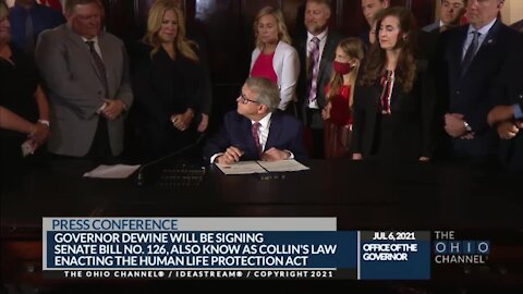 Gov. Mike DeWine signs Collin's Law into effect