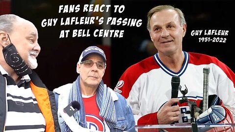 FANS RENDENT HOMMAGE À GUY LAFLEUR | FANS PAY TRIBUTE TO GUY LAFLEUR