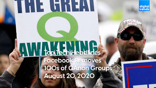 Top Tech News | 8.20.20 | Facebook Shuts Down 100s Of Q'Anon Groups