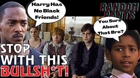 Random Rants: WRONG! Anthony Mackie CRITICIZES Potter Franchise, Says Harry "Has No Black Friends!"