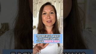 How to Connect with YOUR HIGHER SELF! #shorts