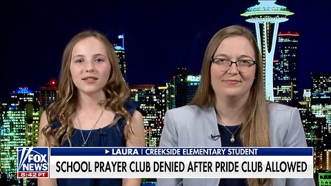 Fifth-grade girl speaks out after Washington school denied request to start interfaith prayer group!