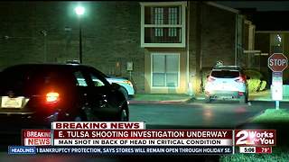 Man critically injured in south Tulsa shooting