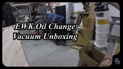 EWK Oil Change Vacuum Unboxing