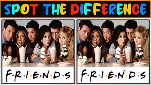 Spot The Difference - Friends Edition - Find 5 Differences with 5 Games - Fun For All To Play