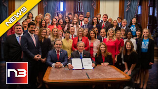 Pro-Lifers REJOICE in Texas after Gov. Abbott Just Signed a Bill Protecting LIFE