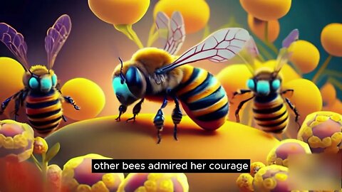 Honey the Brave Bee | A Heartwarming Garden Adventure | Stories for Teenagers in English