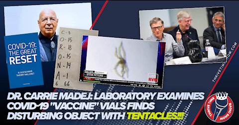 Dr. Madej: U.S. Lab Examines COVID-19 "Vaccine" Vials Finds TERRIFYING Object w/ Tentacles