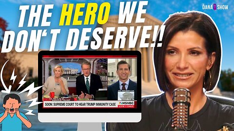 Dana Loesch Reacts To A RELENTLESS Troll Who Heckled MSNBC LIVE On Air | The Dana Show