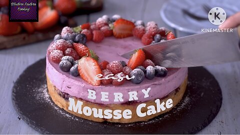 Berry Cream Cheese Mousse Cake/Recipe