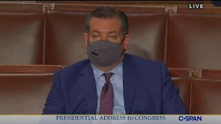 Ted Cruz FELL ASLEEP During Joe Biden's Speech to Joint Session of Congress