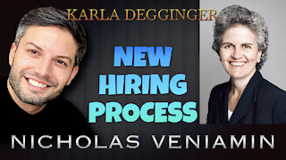 Karla Degginger Discusses New Hiring Process with Nicholas Veniamin