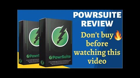 PowrSuite Review | Don't Buy Before Watching This Video | Is It Worth Your Money