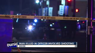 Suspect dead after traffic stop escalates to officer-involved shooting in Boise