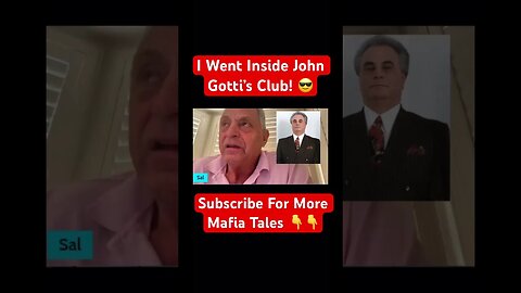 Sal Polisi- Going Inside John Gotti’s Social Club! 😎 #johngotti #mafia #police #wiretape