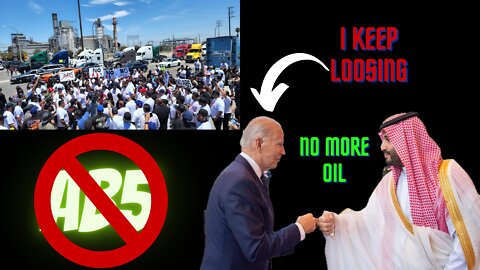 MBS tells JB, no more oil production and truckers are striking.