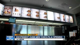Grossmont Chick-fil-A grand opening