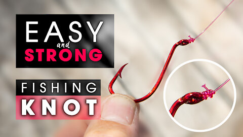 How to tie a stinger hook to fishing line! #shorts 