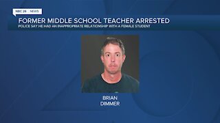 Former middle school teacher arrested