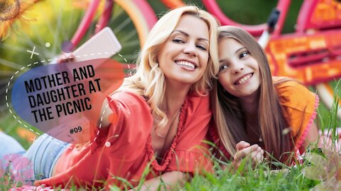 FAMILY - 10 photo inspirations - Mother and Daughter at Picnic [#10]