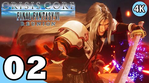 Crisis Core Final Fantasy 7 Reunion Japanese Dub Walkthrough Part 2 [PS5/4K] [With Commentary]