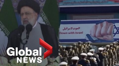 Parata militare iraniana:Raisi avverte il regime sionista cazaro d'Israele di NON FARE "la minima mossa" contro l'Iran. "stai certo che l'obiettivo delle nostre forze armate sarà il centro del regime sionista "
