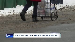 Should the City of Buffalo shovel its sidewalks?