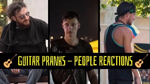 Guitar Prank Compilation - People Reactions #5