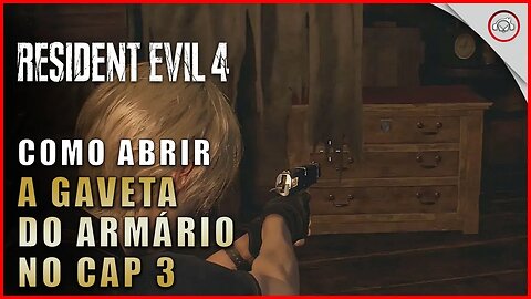 Resident Evil 4 Remake, Como abrir a gaveta do armário no cap 3 | Super-Dica