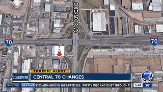 Drivers should watch for ramp change at Colorado & I-70