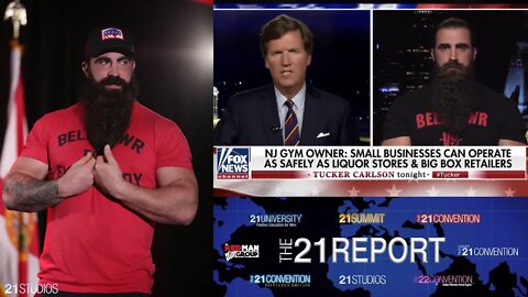 America's Most Defiant Gym Owner Ian Smith Interviewed on The 21 Report | Full Episode