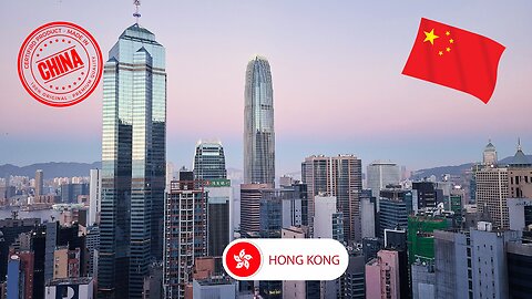 Hong Kong, China 🇭🇰 _ 4K Drone Footage