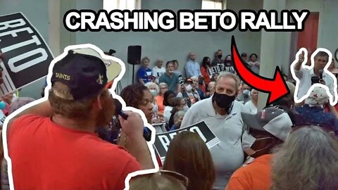 Crashing BETO event in Palestine, TX