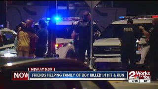 Friends helping family of boy killed in hit and run