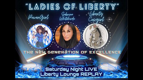 Saturday Night LIVE Liberty Lounge REPLAY in the PowerGirl Multiverse #TwinEngines 🔥🔥