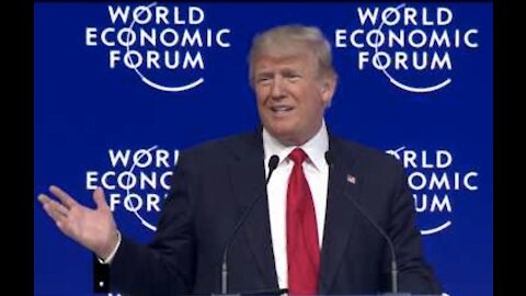 Donald Trump Speaks at Davos