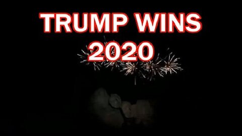 TRUMP WINS 2020 PRESIDENTIAL ELECTION