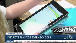 Districts plan to reopen schools