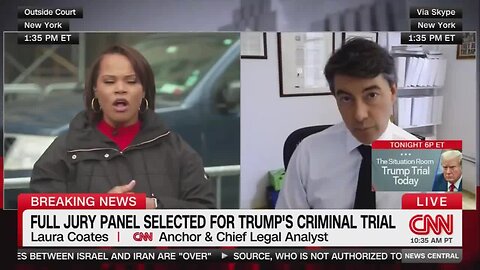 CNN’s Coates Gets Confused During Live Report as Man Sets Himself on Fire Outside of the NYC Courthouse: ‘An Active Shooter Is in the Park’