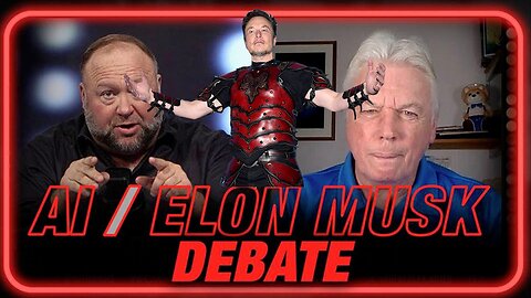 Elon Musk Appears to Debate David Icke on Alex Jones' Show