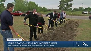 Fire Station 33 groundbreaking