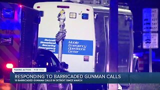DPD barricaded gunman calls up from last year, bulk of calls occurring since March