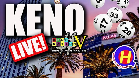 🚨LIVE! Coffee & Keno from Keno Nation 5 at Palms Las Vegas! #KN5